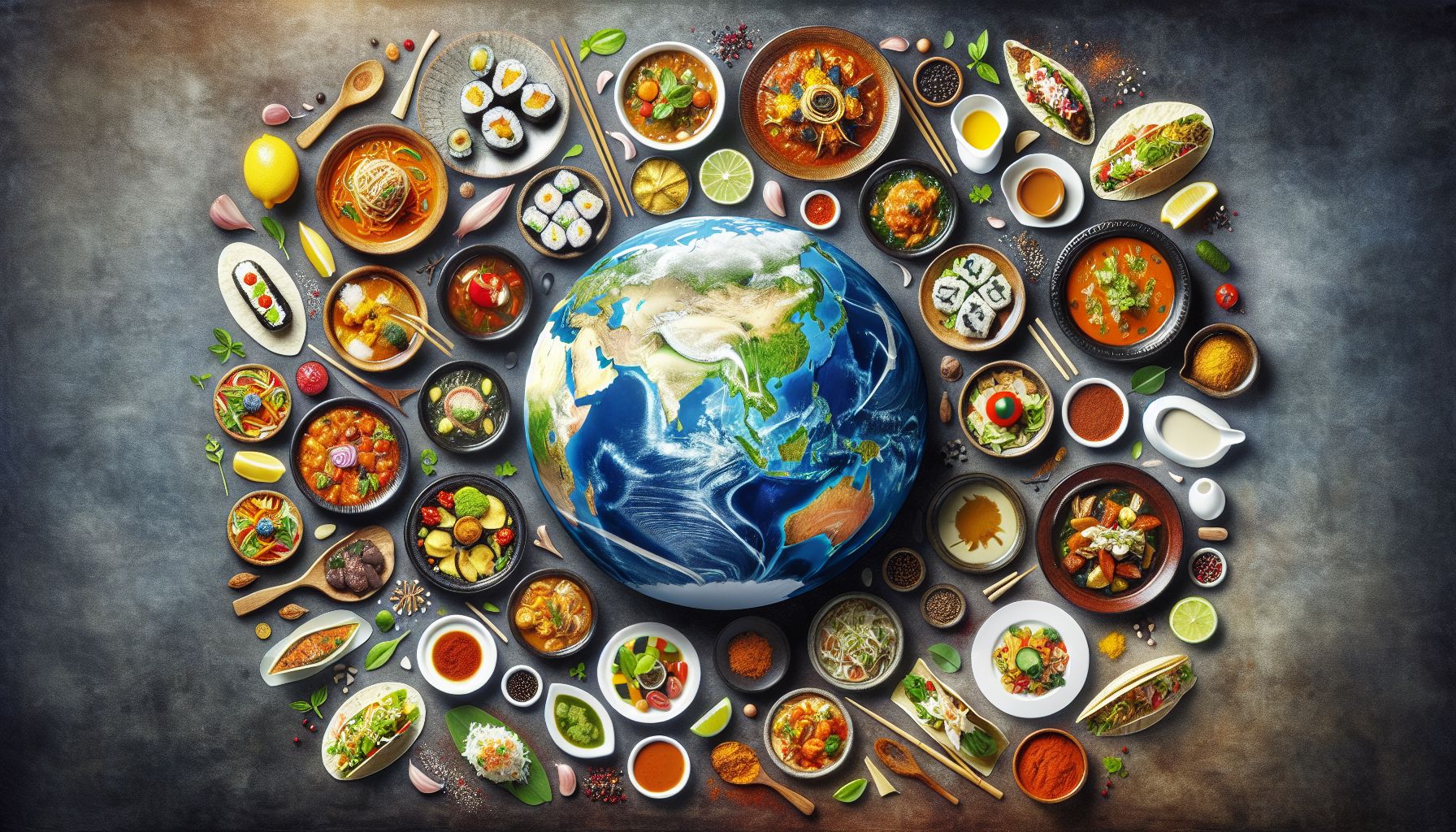 **Exploring Global Flavors: A Culinary Journey Around the World**
